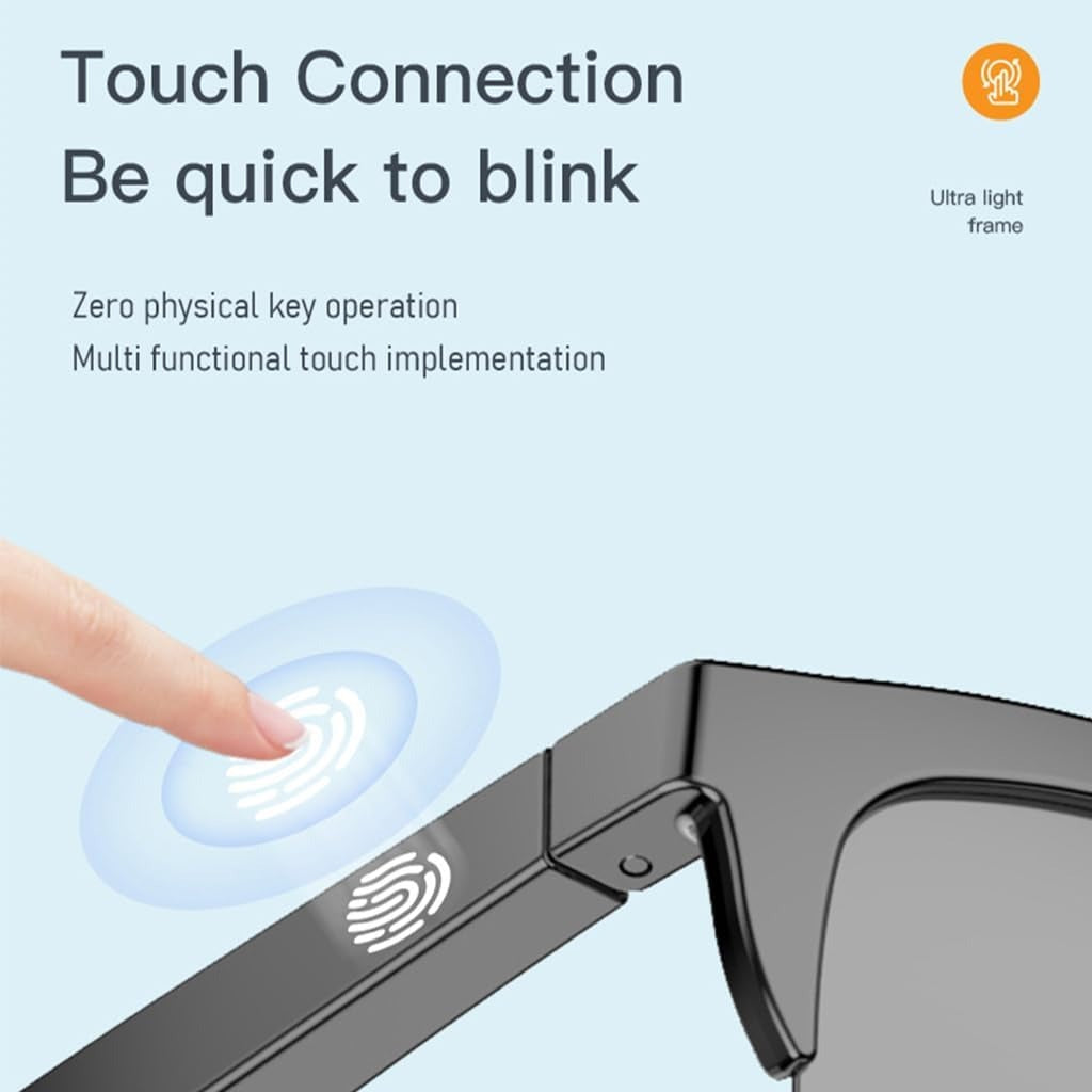 Gafas Inteligentes Unisex Lentes De Audio Inalámbricos Con Bluetooth
